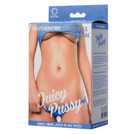 Мастурбатор Juicy Pussy Subtle Crystal