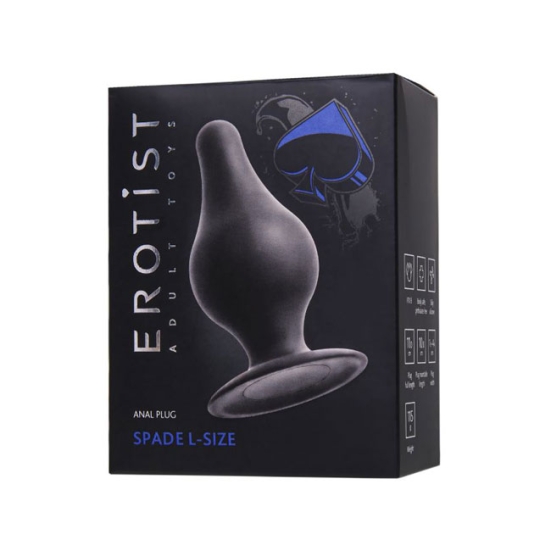 Пробка Erotist Spade (XS,S,M,L)
