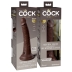 Фаллос King Cock 7" Silicone Dual Density