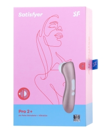 Вакуумный стимулятор клитора Satisfyer Pro 2+