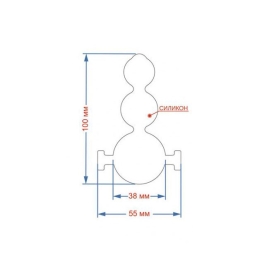 Кляп-пробка Sitabella 3199-1